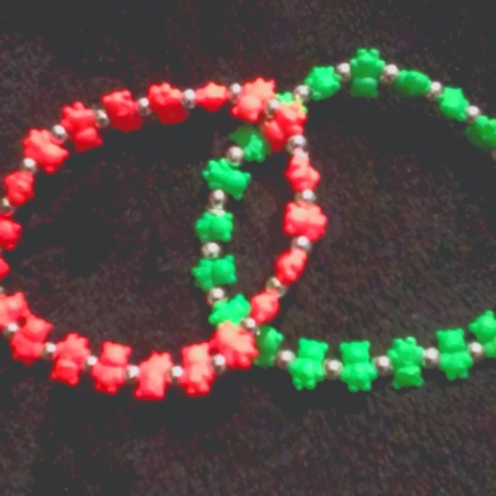 Teddy bear bracelets